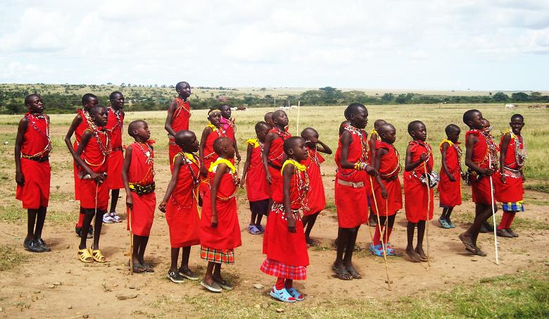 Children Singing Welcome Song